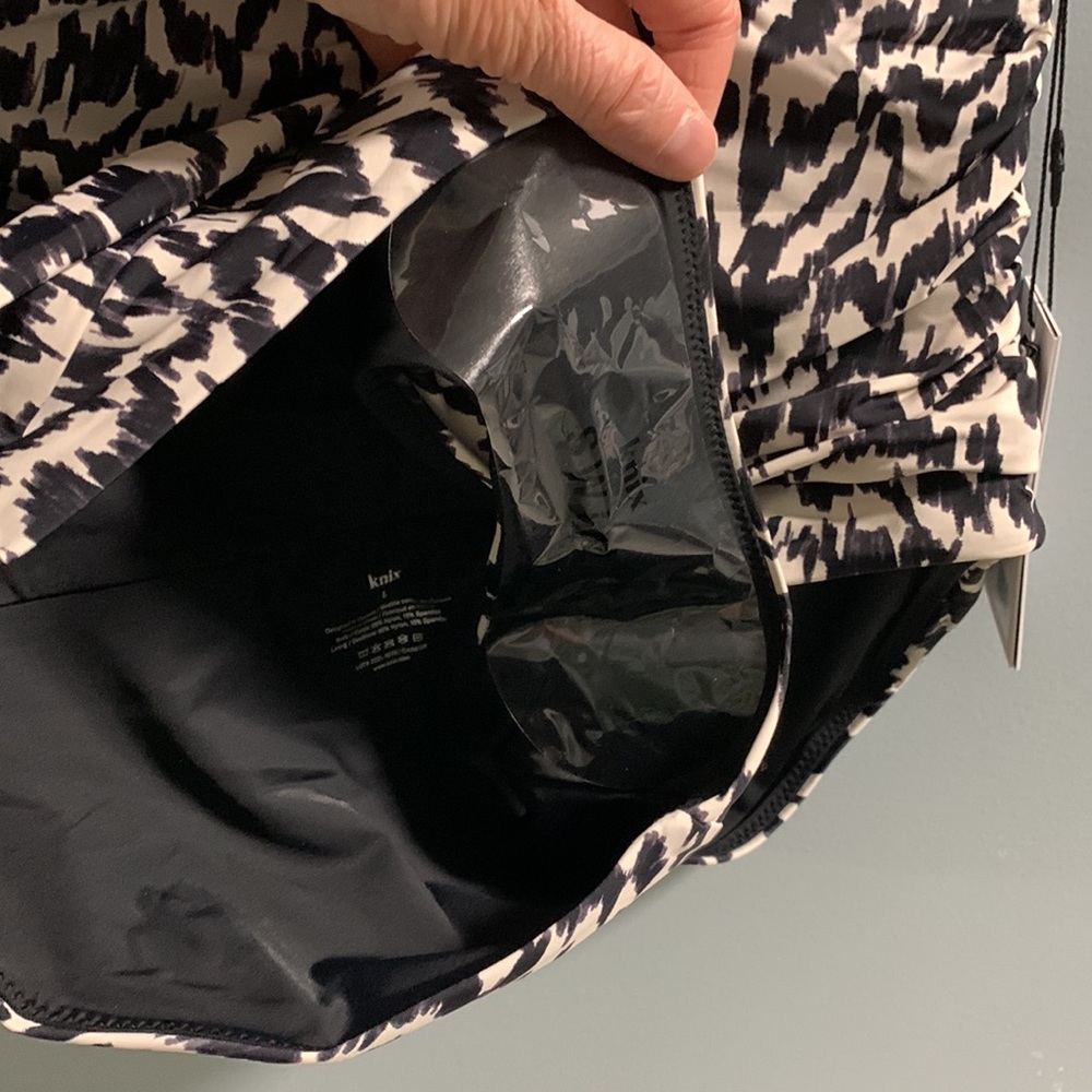 NWT Safari swim scoop top and high rise bottoms L - Picture 10 of 10